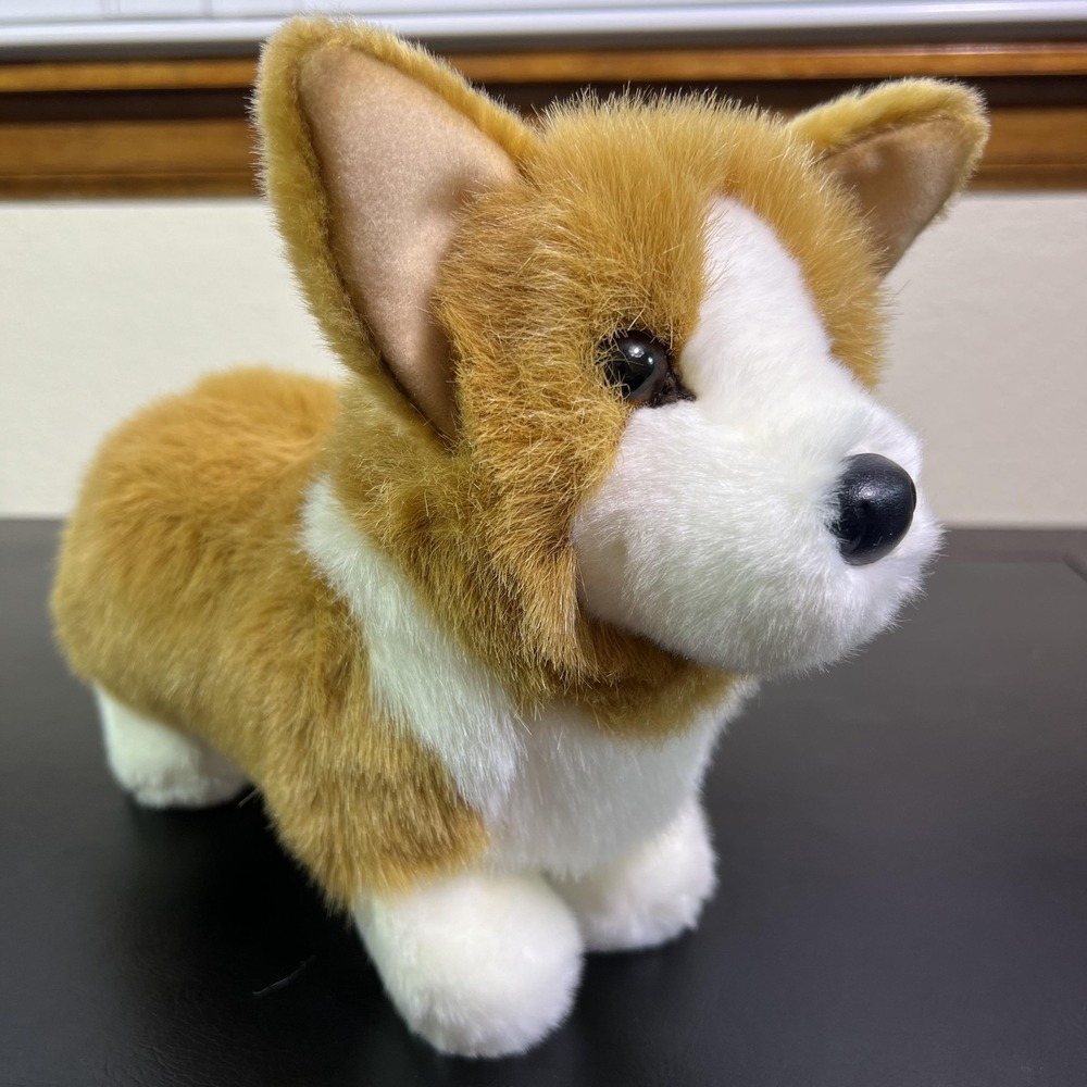 Douglas Louie Corgi Dog Brown Plush Stuffed Toy Small Soft Cuddly Washable